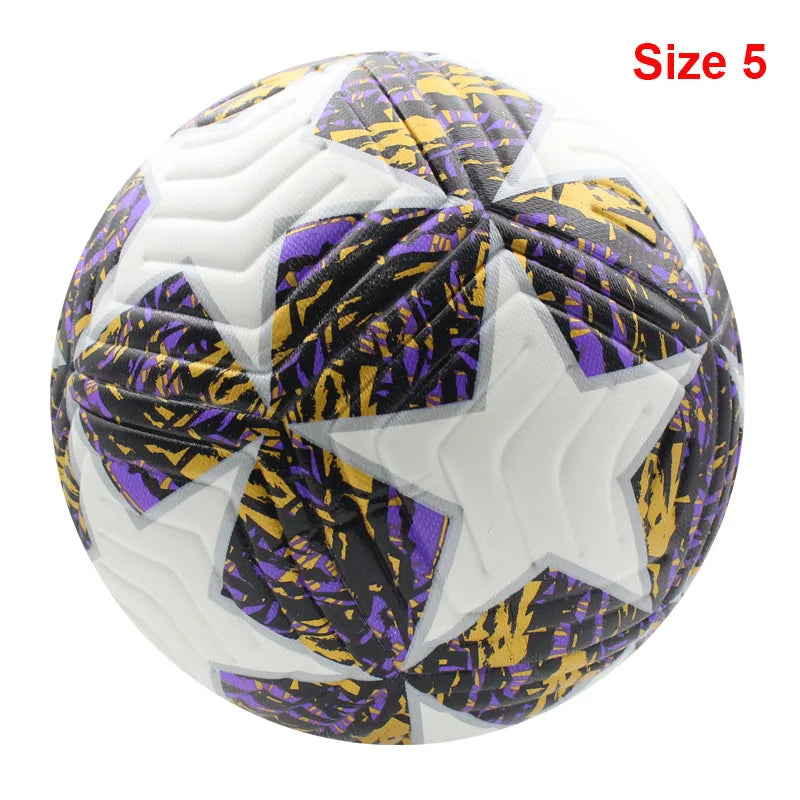 Professional Seamless PU Soccer Ball - Official Size 5/4 Match Football