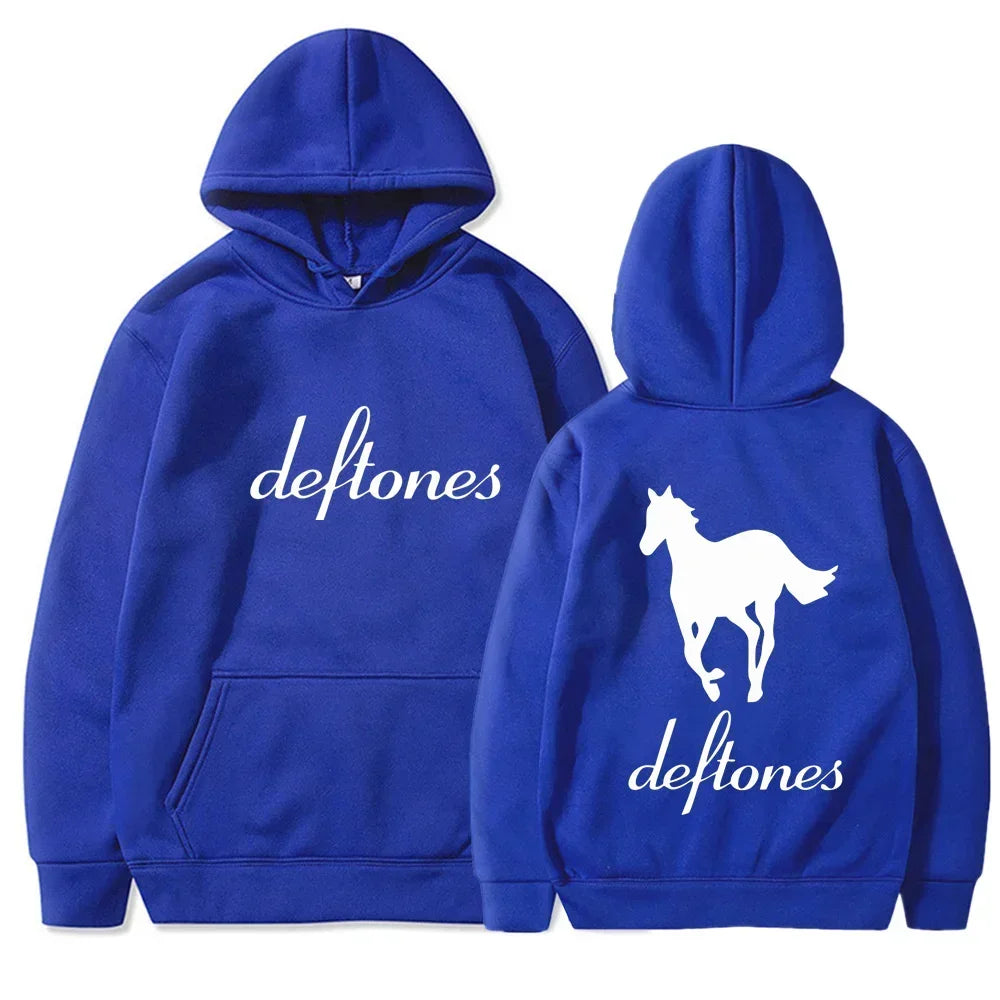 Deftones Hoodie – Unisex Harajuku Streetwear Long Sleeve Sweatshirt, Casual Fashion Pullover