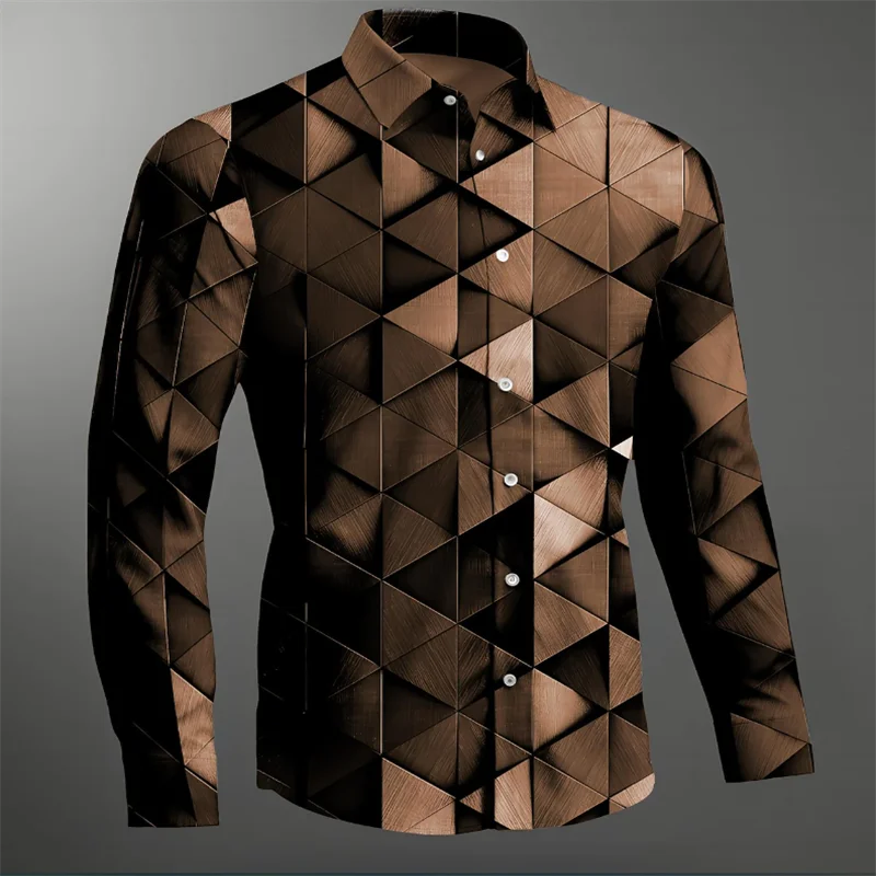 Men's suit shirt party fashion new design personalized black and white with lapels high quality soft and comfortable material