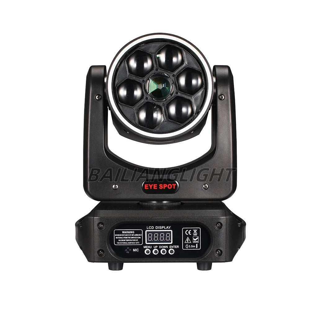 150W Bee Eye Moving Head Lights RGBW Gobos Stage Lights DMX512 Control DJ Lights For Christmas Disco Party Club Bar Show