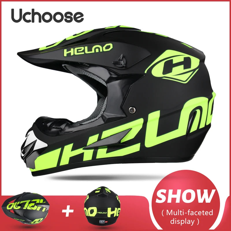 Motocross Motorcycle Helmet Adult Off Road Racing Enduro Helmet
