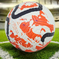 Official Size 5 Soccer Ball - Machine-Stitched PU Leather Training Football - 1PC