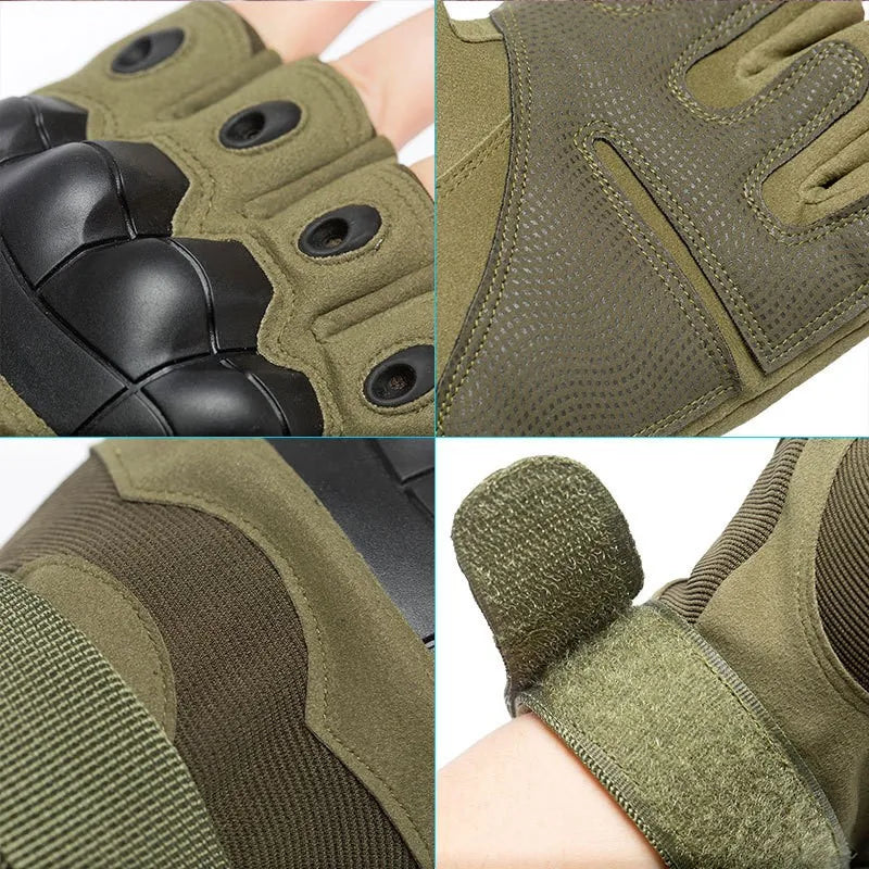 Cycling Riding Gloves Full Half Finger Tactical Outdoor Sport Training Gloves