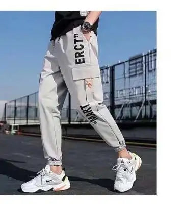 Men’s Multi-Pocket Cargo Joggers - Loose Fit Spring/Summer Tactical Pants