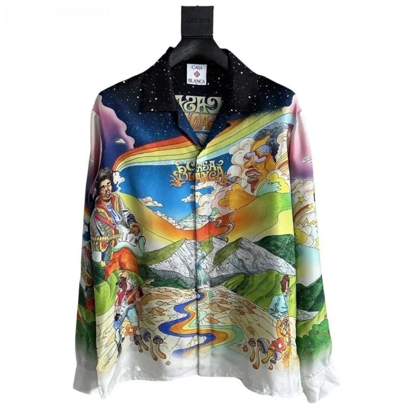 Unisex Printed T-Shirt - 100% Polyester Breathable Slim Fit Casual Tee