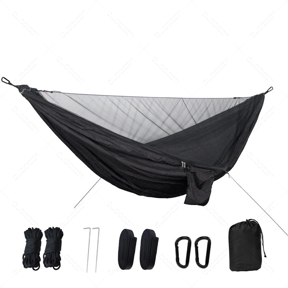 Naturehike Two Person Camping Hammock With Mosquito Net Ultralight Outdoor Hanging Swing For Adults