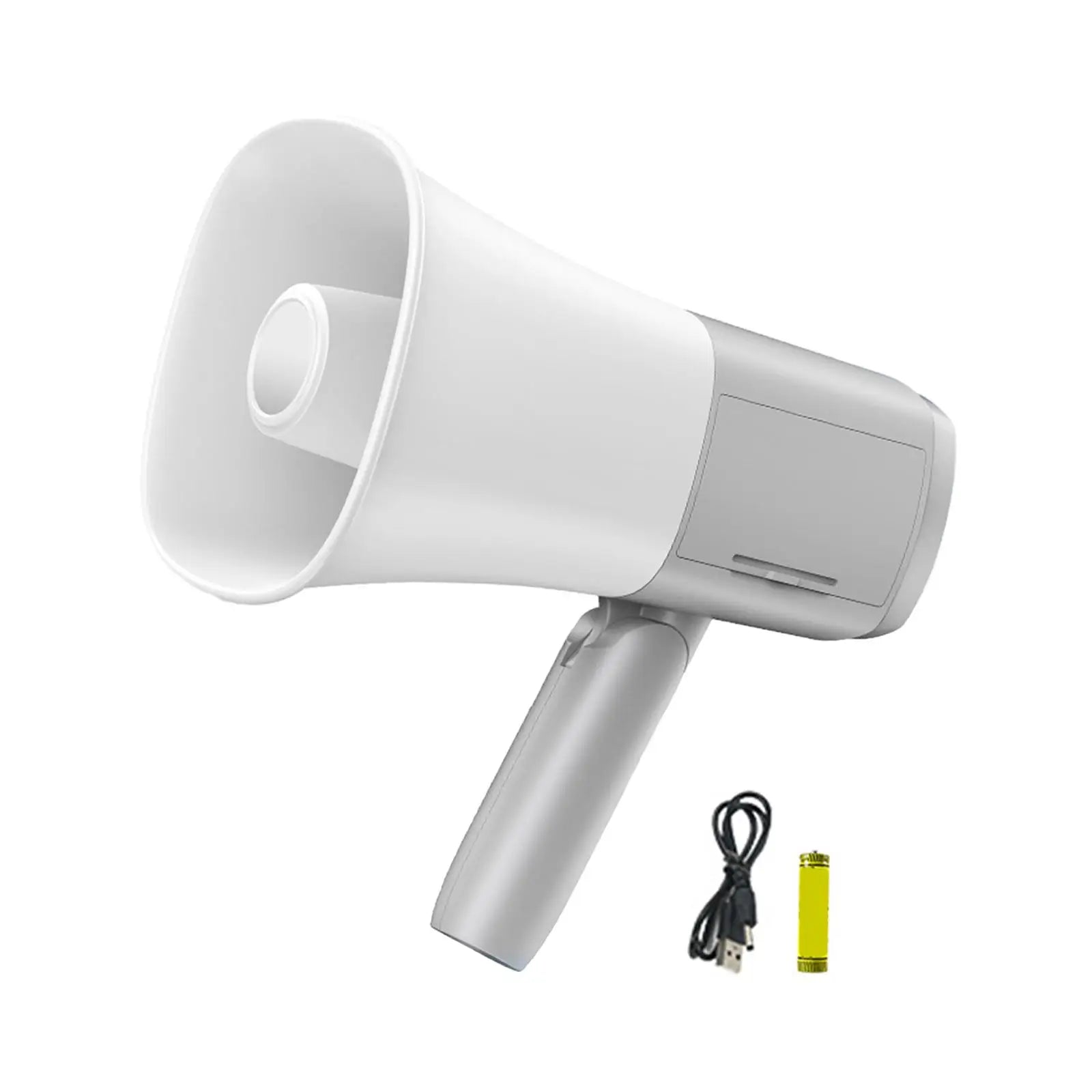 Amplifier Foldable Megaphone Speaker Portable Megaphone Bullhorn for Selling Promotions Safe Drills Cheerleading Fans Outdoor