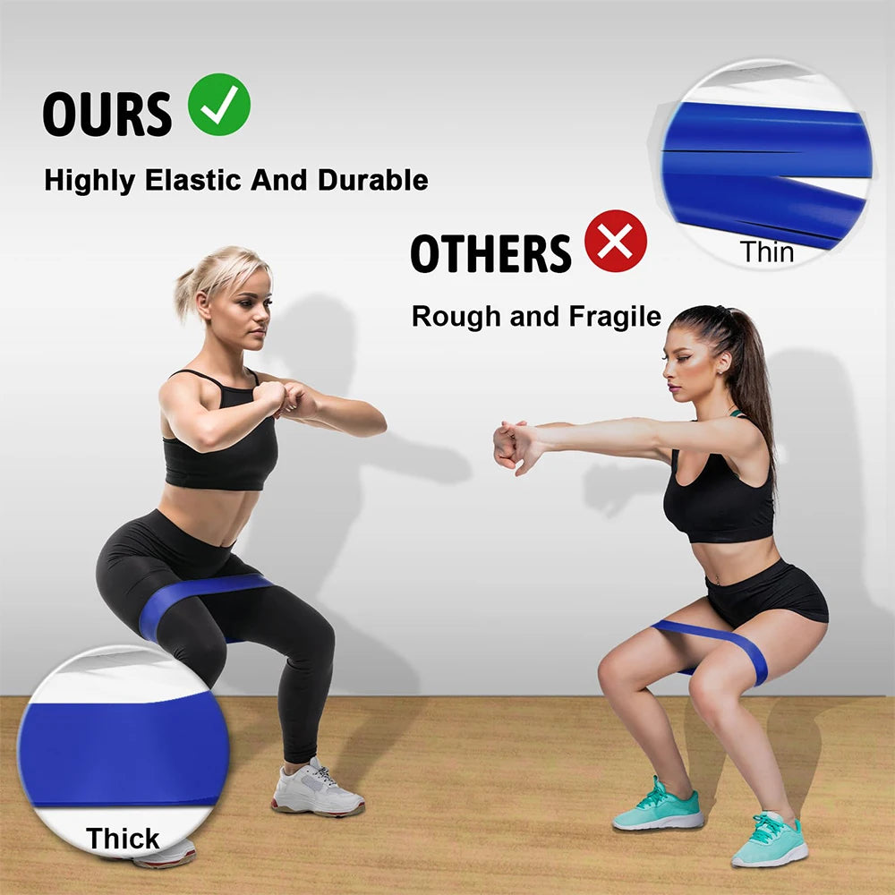 Resistance Bands for Working Out Elastic Loop Bands for Pilates Yoga