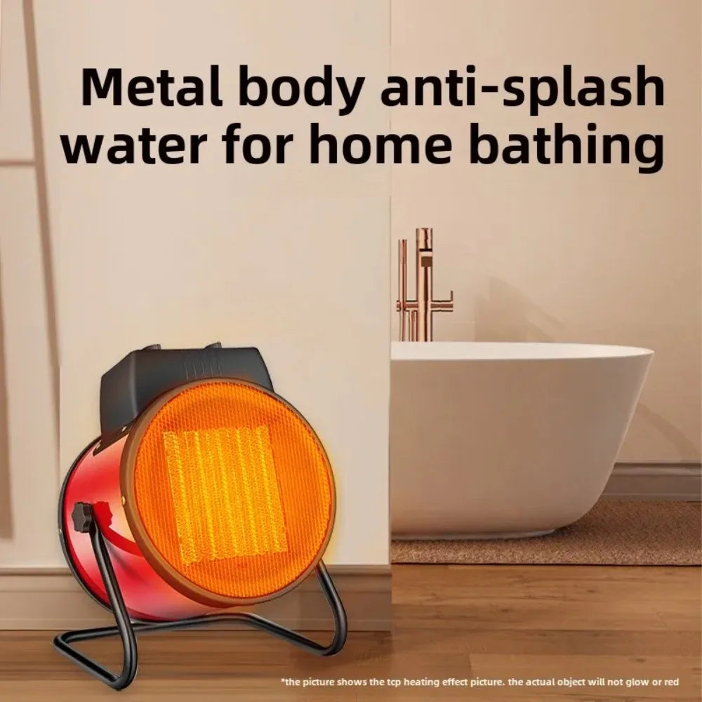 Smart Temperature-Controlled Fan Heater Fast Heating with Smart Thermostat Multi-Purpose Heater For Home And Commercial Use