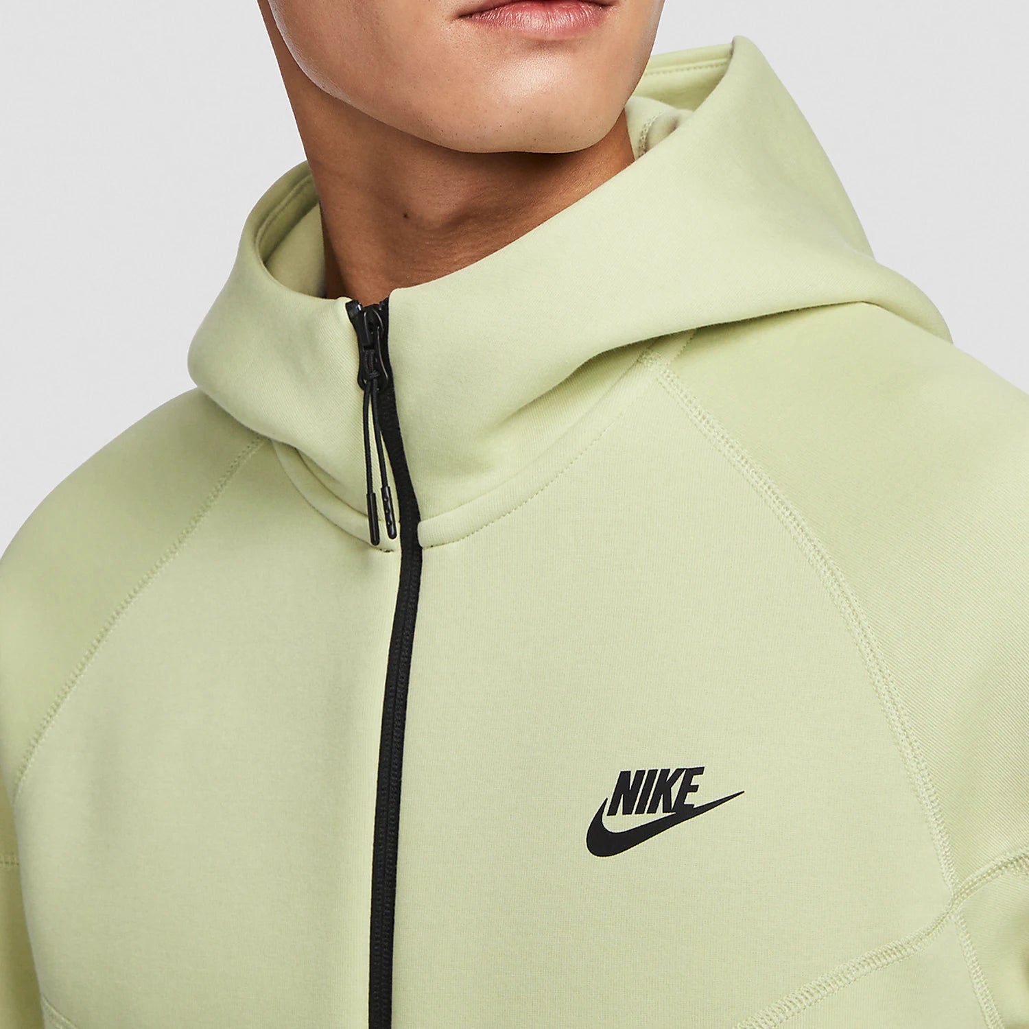 Premium Men's Athletic Hooded Windbreaker - Soft-Touch Full-Zip Layering Jacket (FB7922-371) - Deep Teal Green