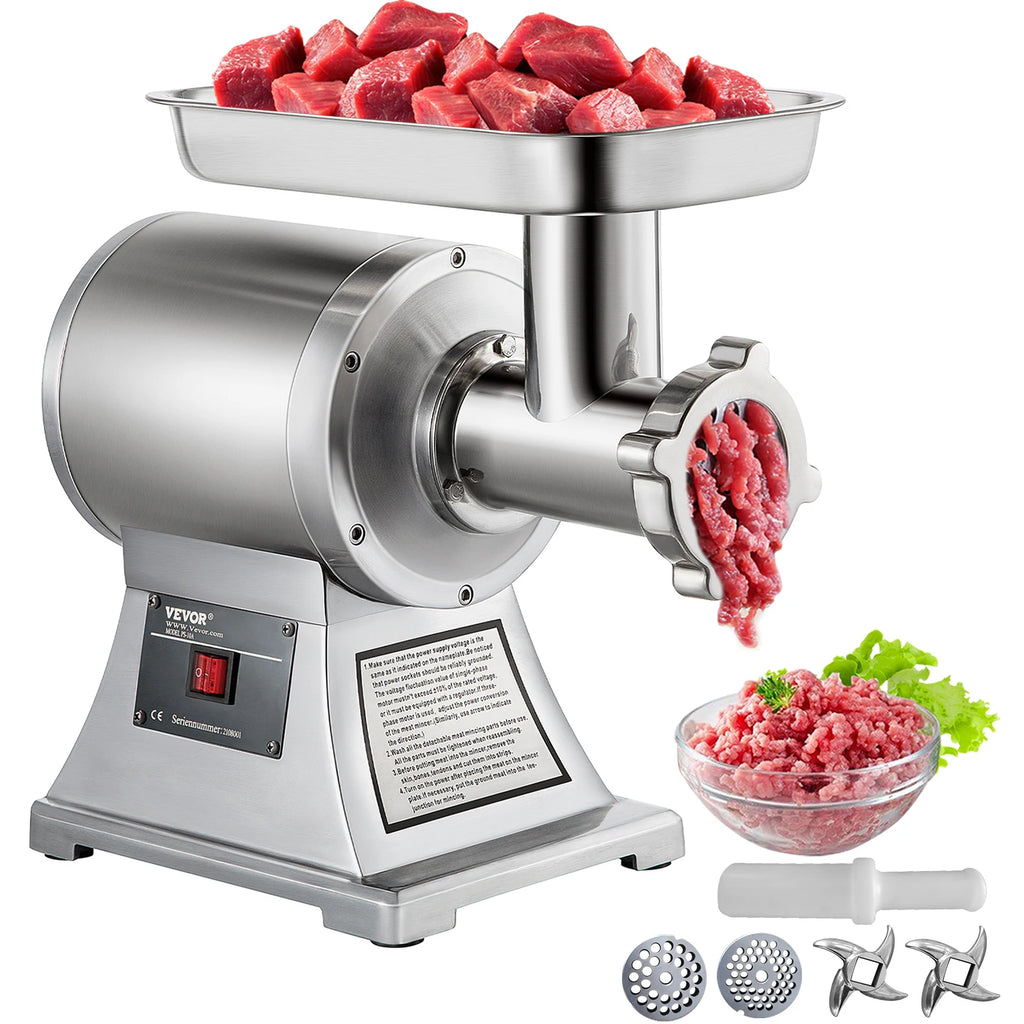 SucceBuy 1100W Electric Meat Mincer Mini Portable Chopper Blender Food Processors Grinder Tools Crusher for Home Commercial - trendingshoping.com