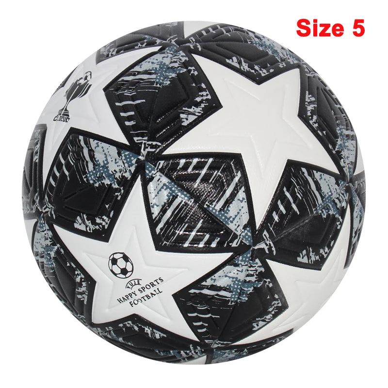 Professional Seamless PU Soccer Ball - Official Size 5/4 Match Football