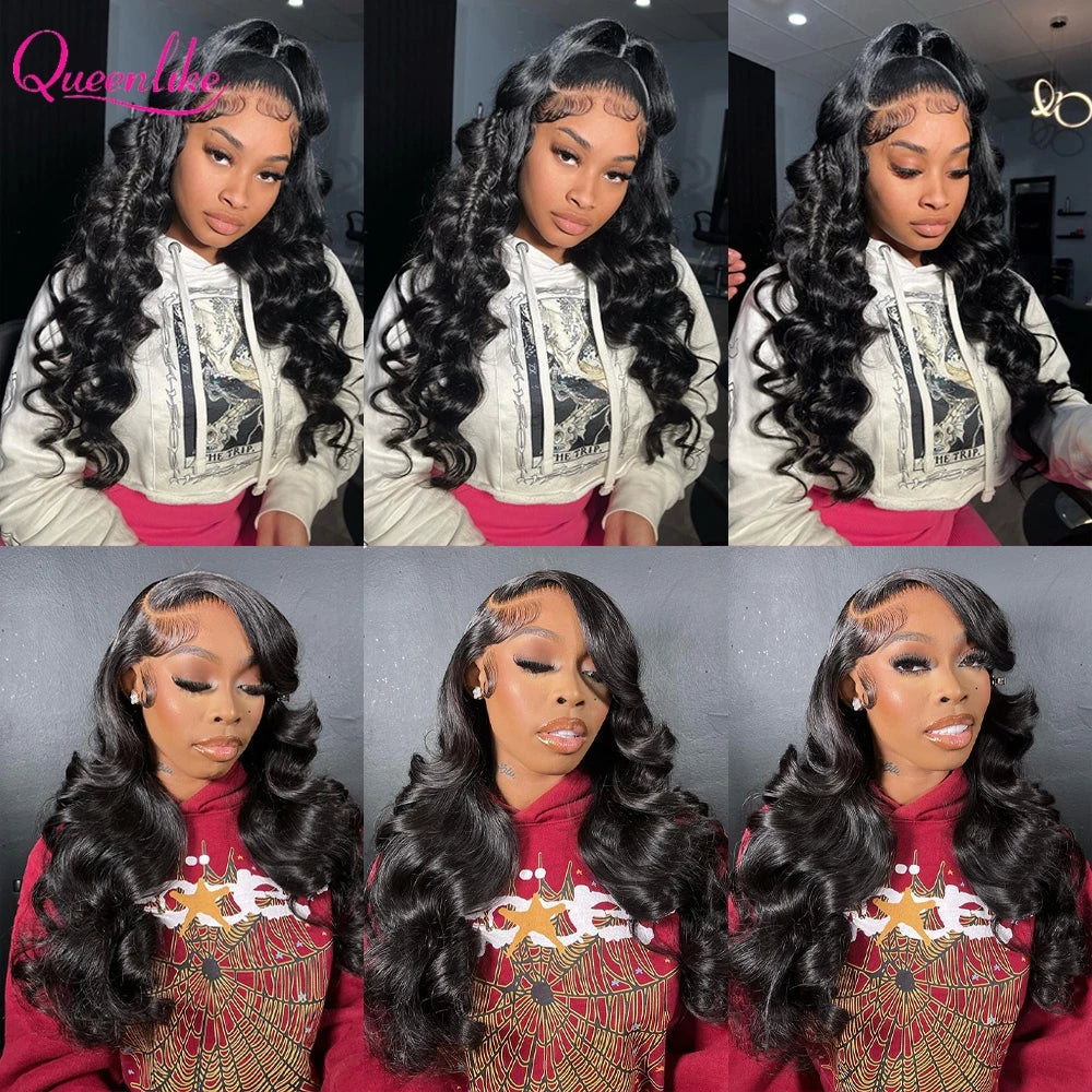 Queenlike 24 24 24 Inch Body Wave Bundles Human Hair 12A Brazilian Raw Hair Weave Bundles 1/3 PCS Human Hair Bundles Extensions - trendingshoping.com