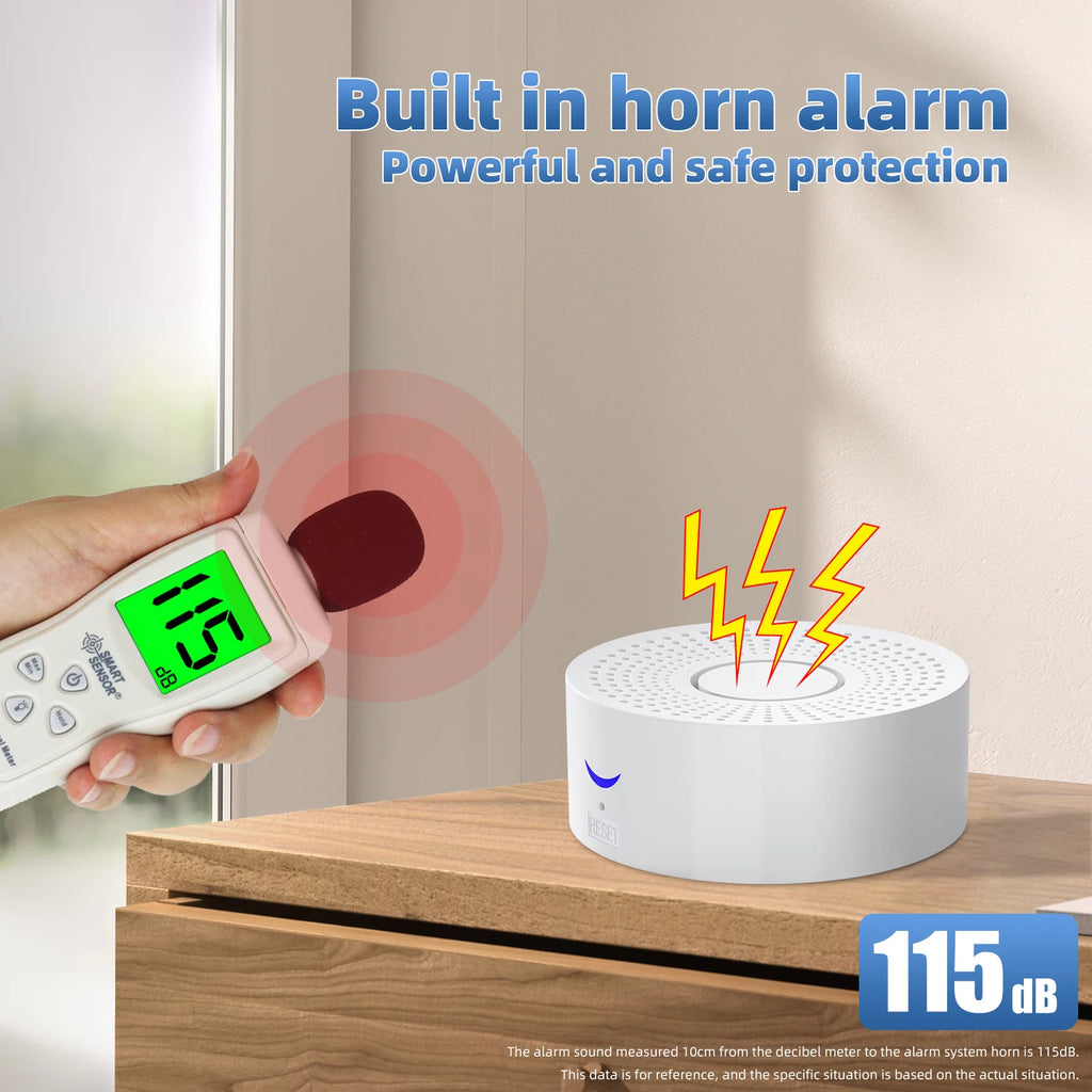 Wireless Wifi Smart Home Automation Security Alarm System With Door Sensor Motion Sensor Smart Life App Burglar Siren