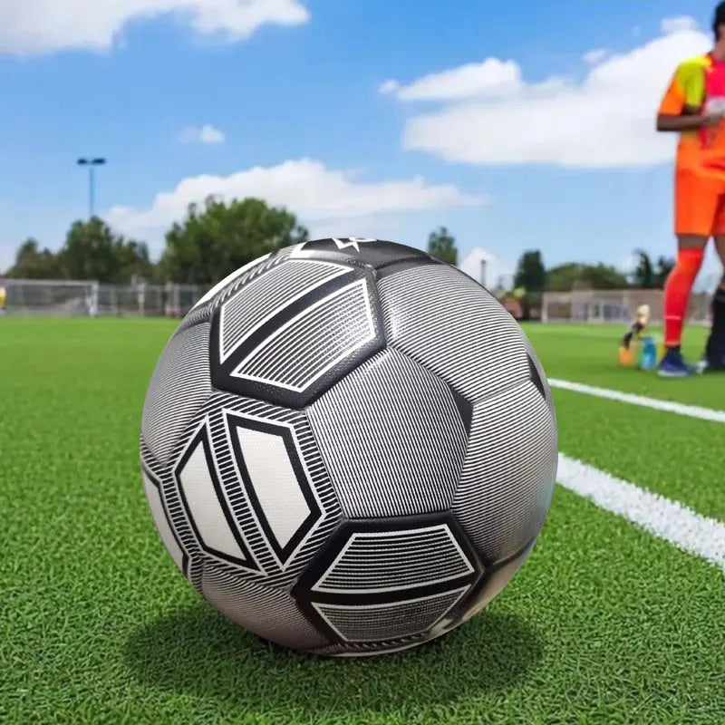 Professional Size 5 Soccer Ball - Seamless Waterproof PU Match Football