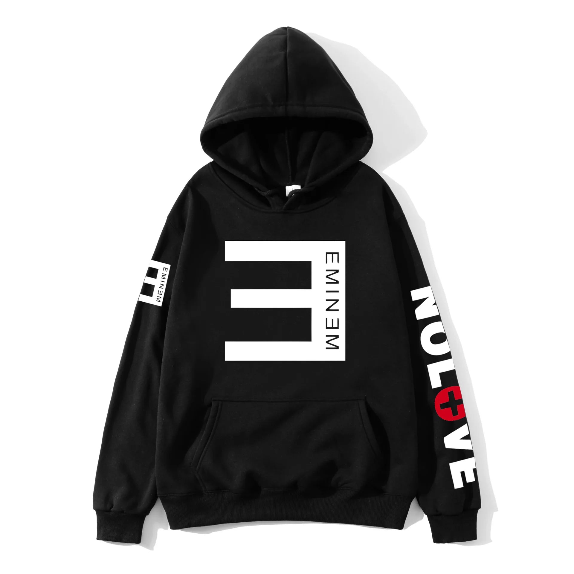 Eminem Music Album Hoodie – World Tour Graphic Oversized Sweatshirt for Men & Women, Hip Hop Streetwear