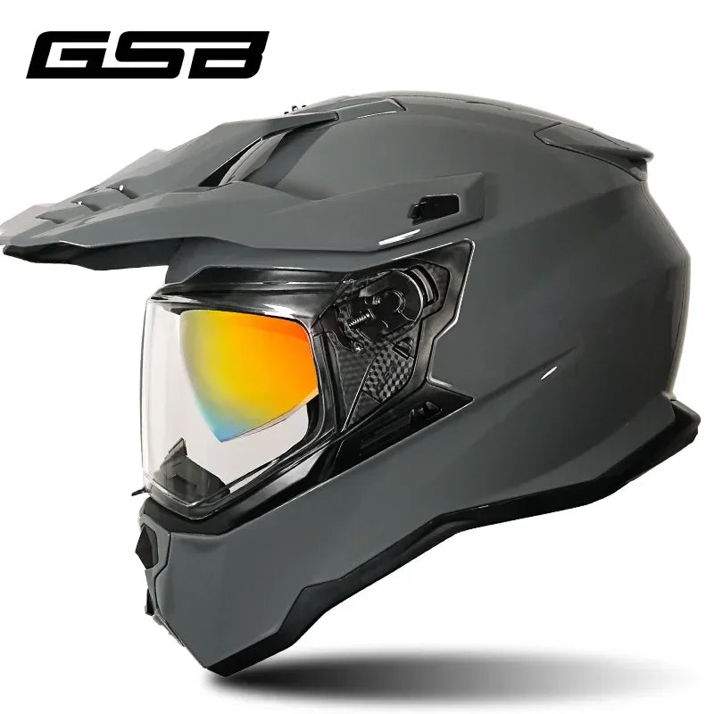 Gsb Motocross Helmet Men Full Face Moto Helm xp-22 Motorcycle Helmet Cross Downhill Off-road Helmet Men Casco Moto ECE Approved