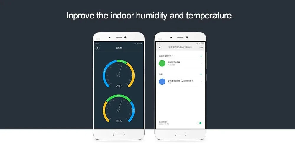 Original Xiaomi Mi Smart Temperature and Humidity Sensor Put the baby Home office Work With Mi home APP Drop ship