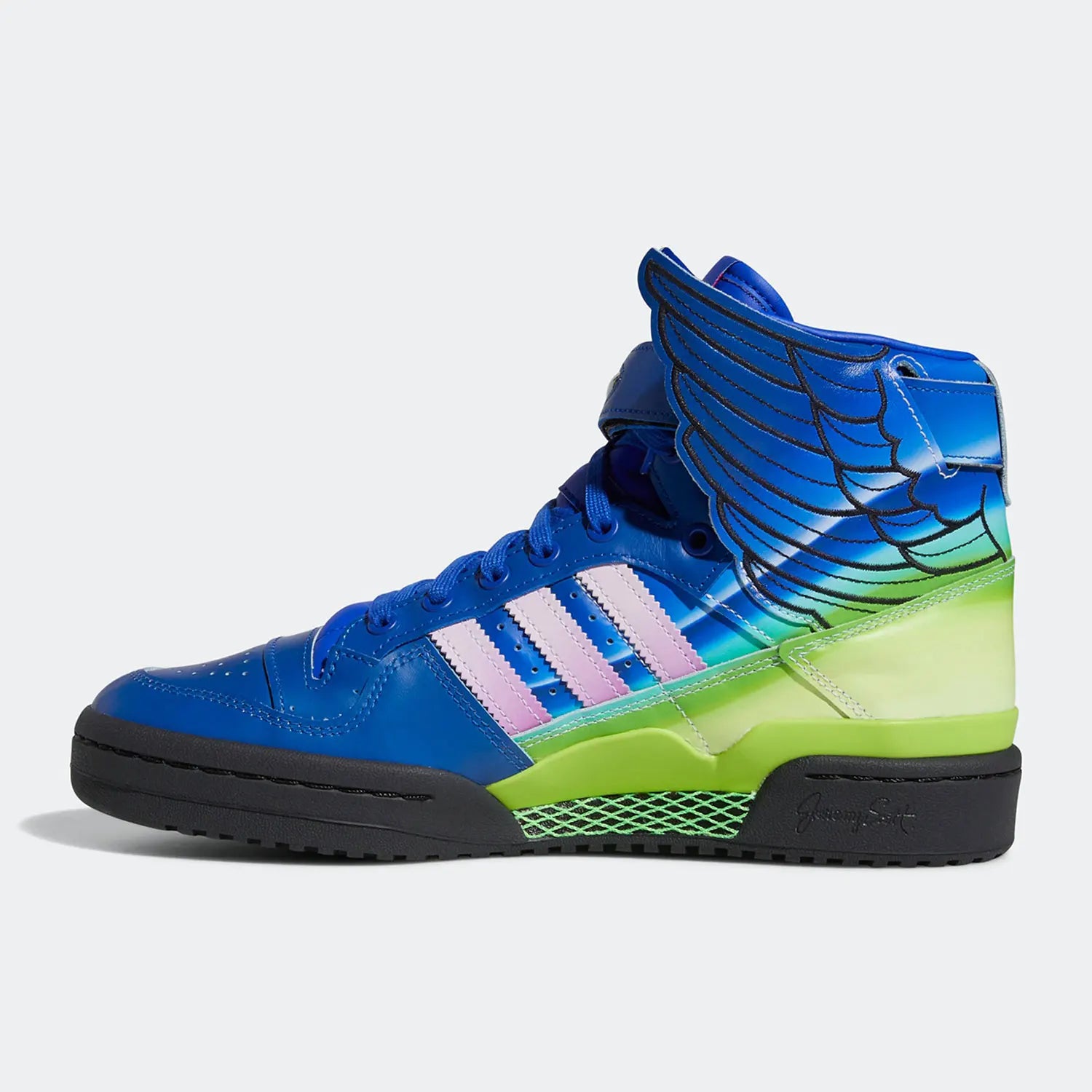 Jeremy Scott x Adidas Forum Hi Wings 4.0 - Motorsport Gradient Edition - GY4421 - Limited Release