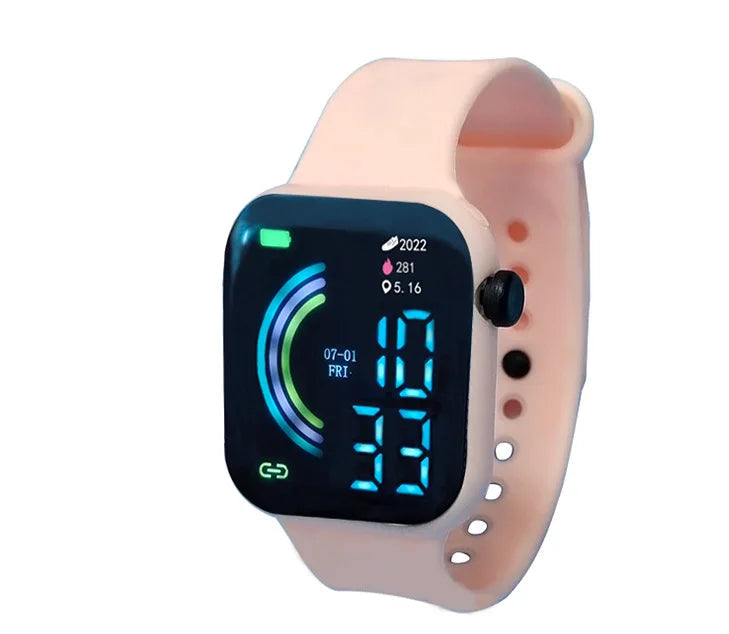 Waterproof Smart Watch for Men & Women – Fitness Tracker with Heart Rate & Sport Modes