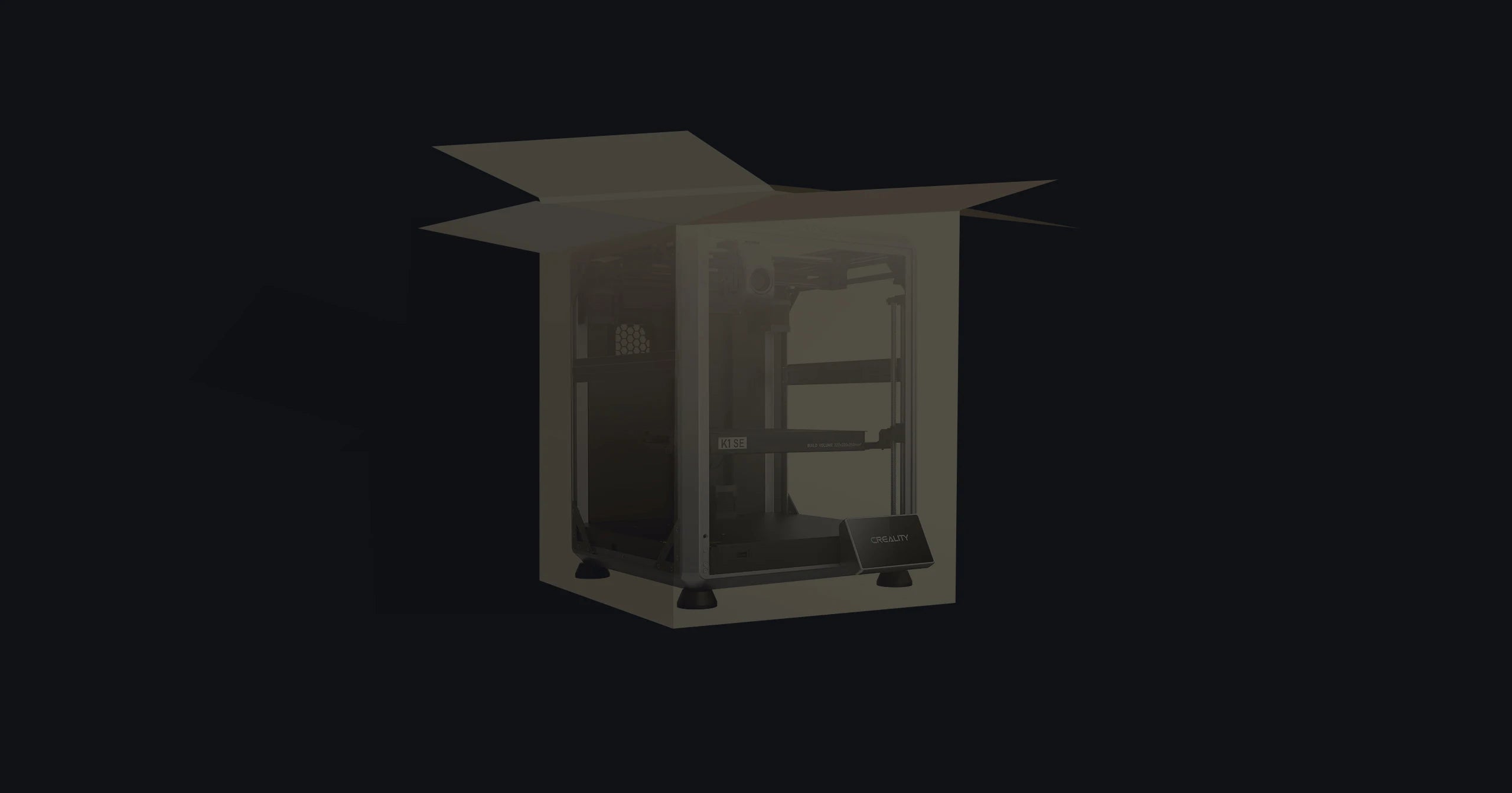 CREALITY 3D Printer K1SE/ K1C / K1MAX 3D Printer 600MM /S Dual-gear Direct Drive Extruder K1 MAX Printer