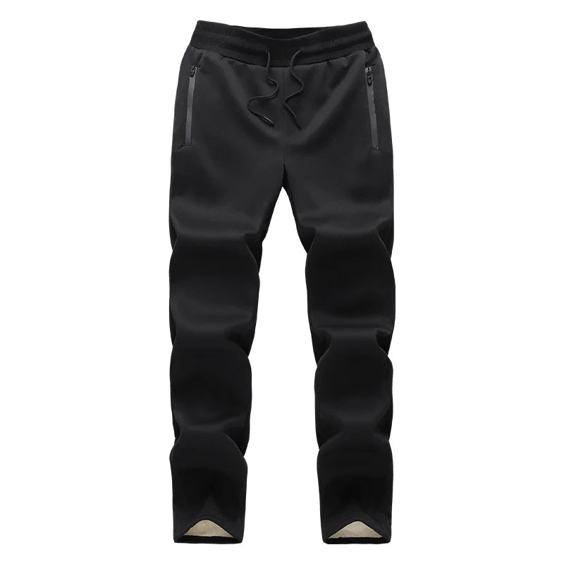 Mens Winter Tech Fleece Tracksuit Set Warm Hooded Sweatshirt and Pants Two Piece