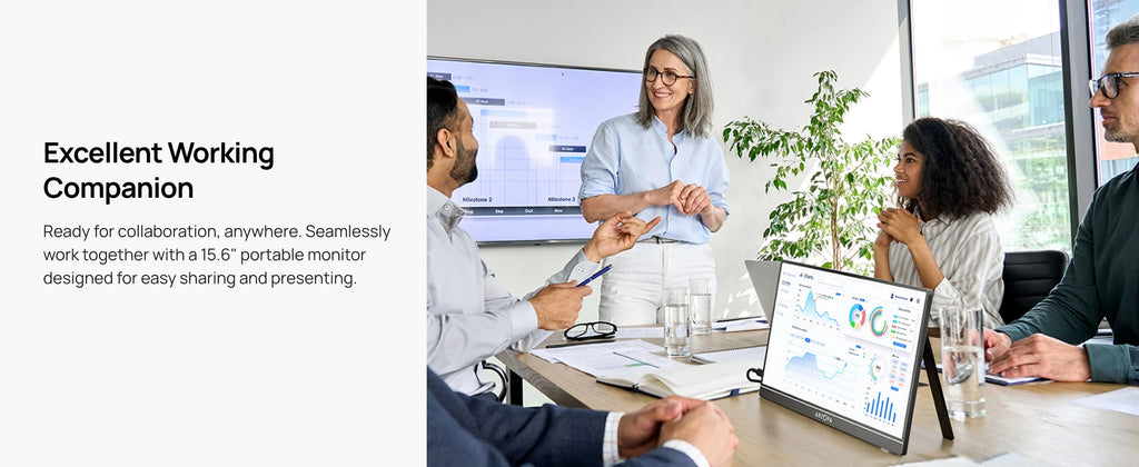 ARZOPA 15.6 inch Portable Monitor FHD 1080P IPS USB-C Mini-HDMI External Second Screen for Mac Laptop PC Switch Xbox PS4/5 Xbox - trendingshoping.com