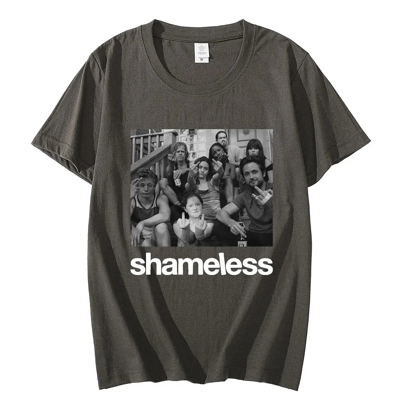TV Play Shameless Graphic T Shirts Men's Women's Fashion Vintage Short Sleeve T-shirt Streetwear 100% Cotton Oversized T-shirts