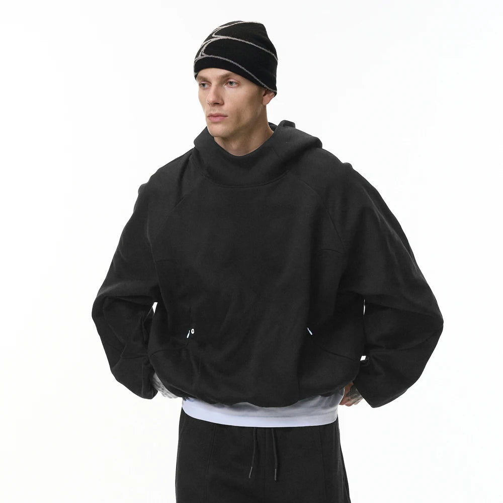 Inflation Men Tech Fleece Hoodie Tracksuit – 2025 Winter Warm Zip Up Jacket and Blade Pants Set