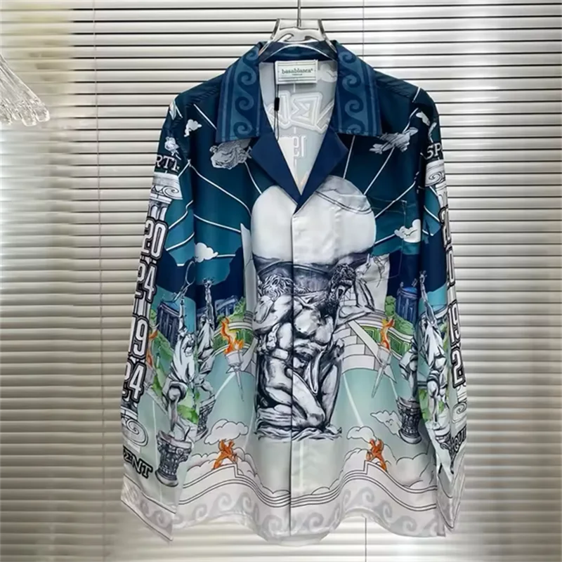 Unisex Printed T-Shirt - 100% Polyester Breathable Slim Fit Casual Tee