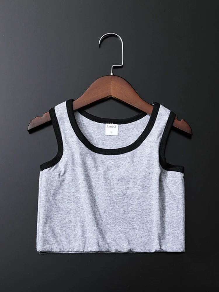 Bandage Chest Binder Tomboy Vest Top Breathable Elastic Chest Breast Binder