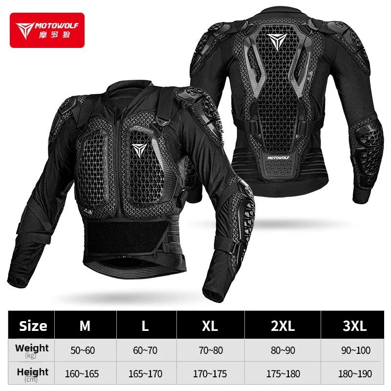 Motorcycle Jacket Moto Body Armor Motocross Racing CE Motorbike Protection Gear Clothing Pants Cycling Suits Off Road Equipment