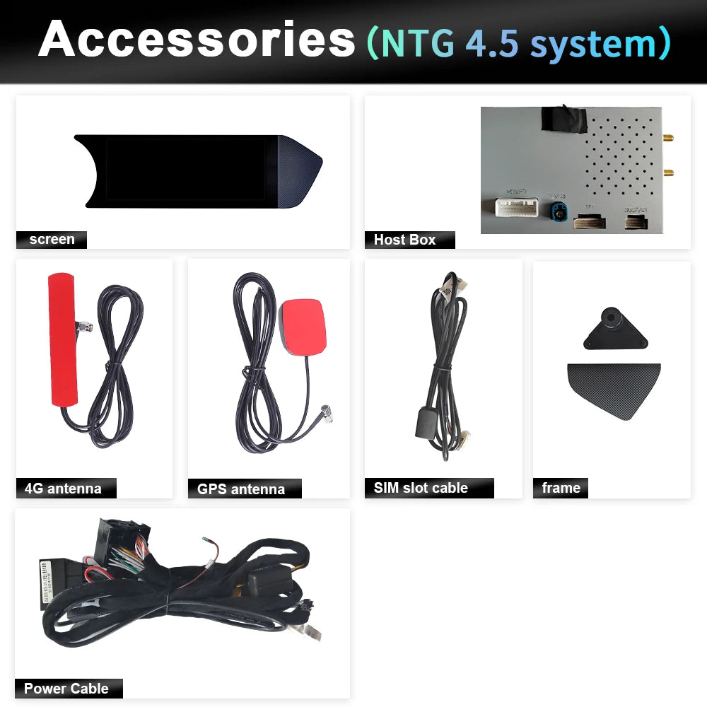 8.8" Display Touch Screen Android Radio Car Head Unit For Mercedes C Class W204 2011-2014 BT WIFI GPS Navi Wireless Carplay Auto - trendingshoping.com