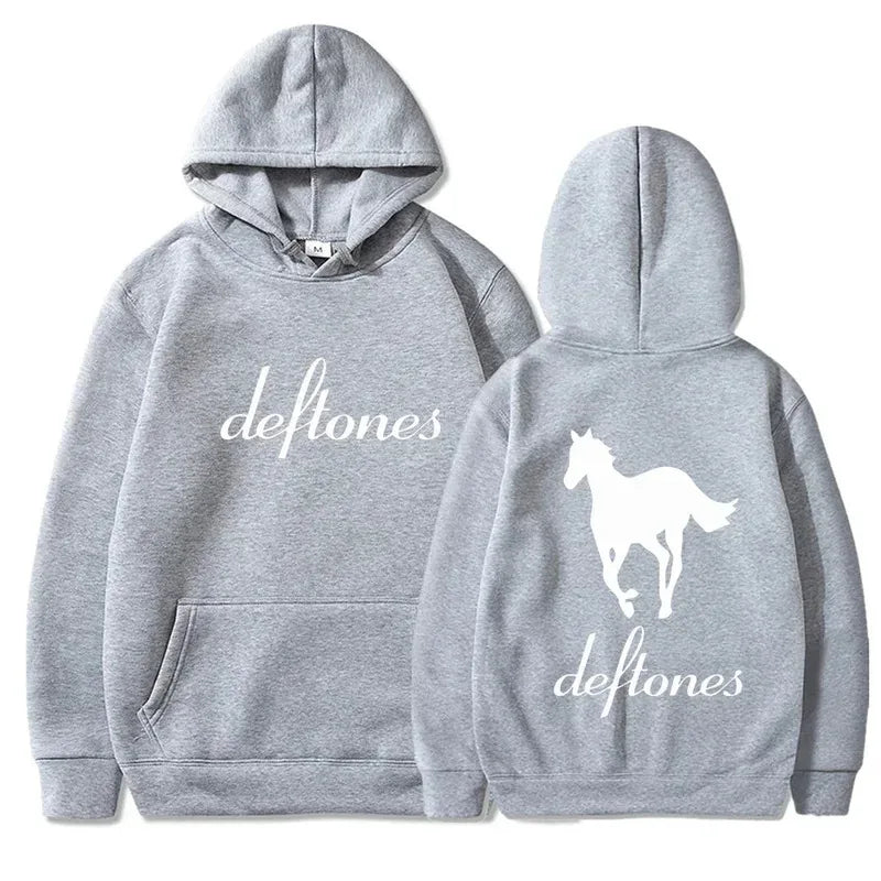 Deftones Hoodie – Unisex Harajuku Streetwear Long Sleeve Sweatshirt, Casual Fashion Pullover