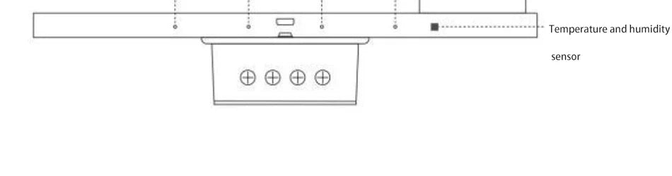 Tuya Smart Home Control Panel 6 Inch Touch Screen In Wall Central Control For Intelligent Devices Scene