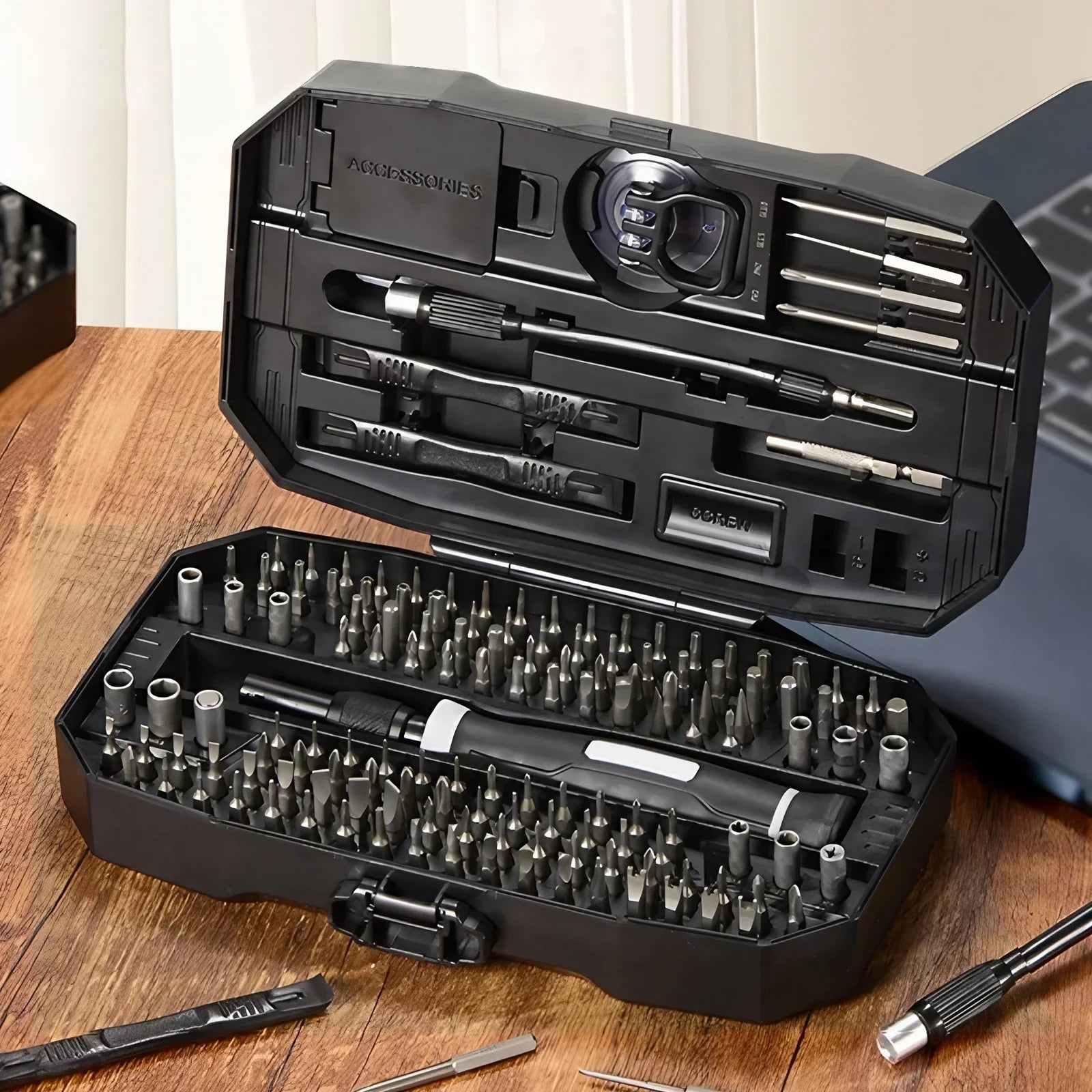 Precision Screwdriver Set, Laptop Tool Kit, 152/25 in 1 Professional Computer Screwdriver Repair Kit T5 T6 Torx Screwdriver