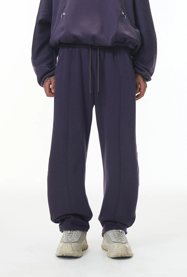 Inflation Men Tech Fleece Hoodie Tracksuit – 2025 Winter Warm Zip Up Jacket and Blade Pants Set