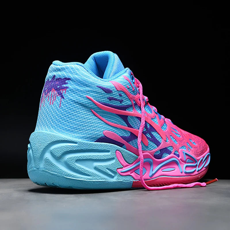 Men’s Autumn Basketball Sneakers | Warm Outdoor Fashion Anti-Slip Training Shoes