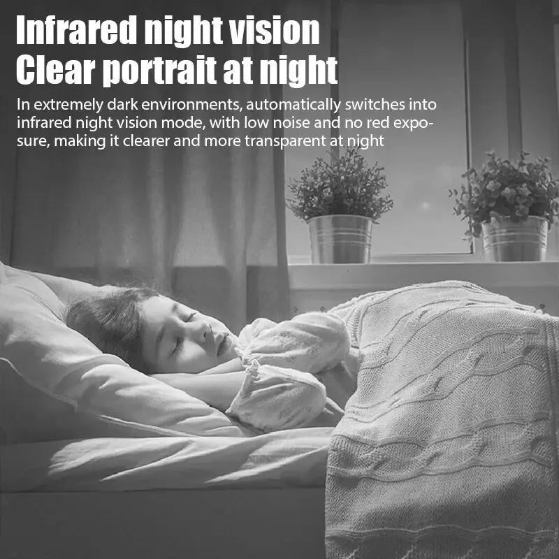 New X5Mini Night Vision 1080P Wireless Surveillance Camera Lightweight Clear Portable Motion Detection Premium Quality - trendingshoping.com