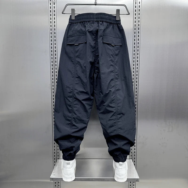 Men's Casual Harem Pants - Comfortable Loose Fit Summer Trousers for Gym & Lounge