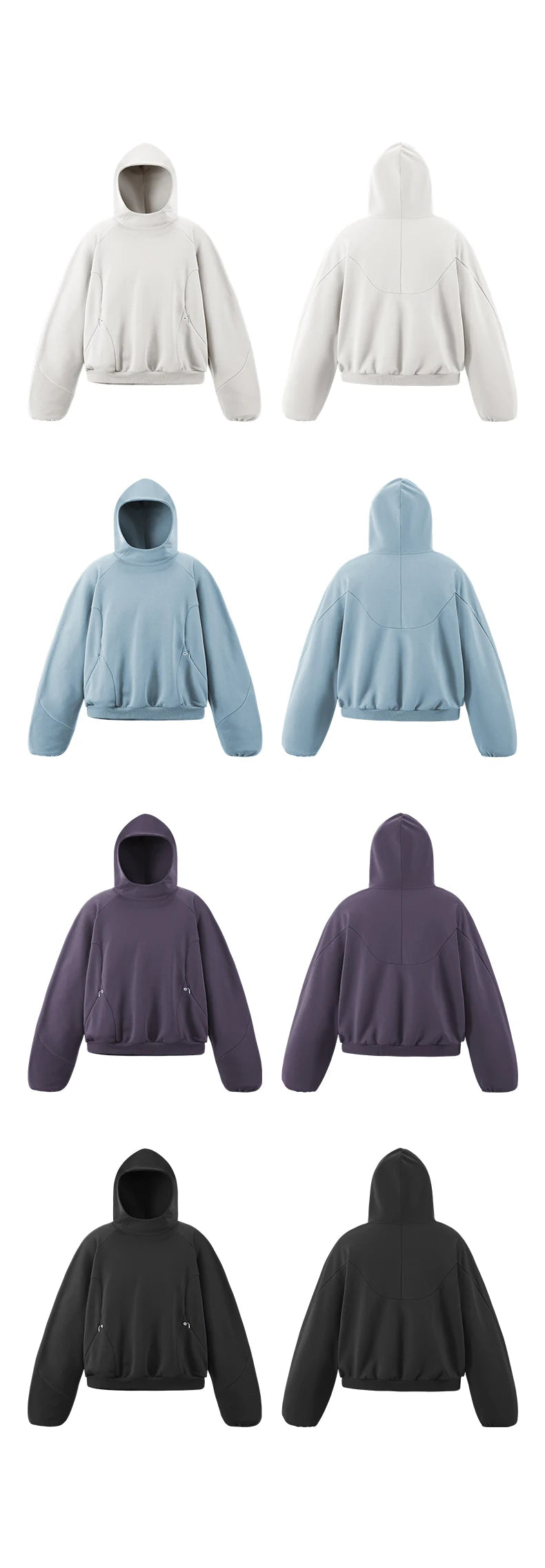 Inflation Men Tech Fleece Hoodie Tracksuit – 2025 Winter Warm Zip Up Jacket and Blade Pants Set