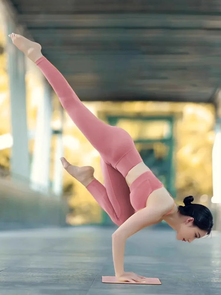 Women’s High Waist Yoga Pants - No Front Seam Seamless Gym Leggings