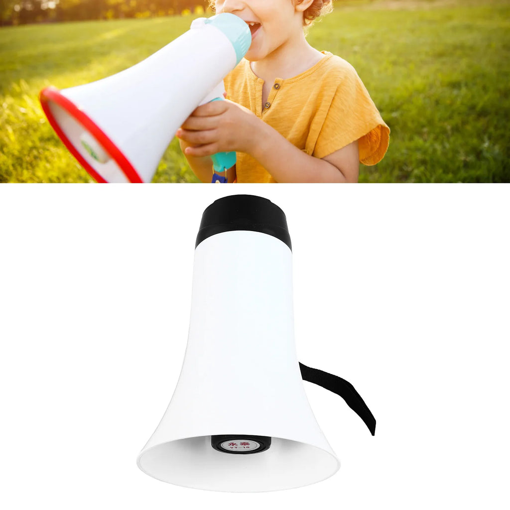 Handheld Megaphone  Rechargeable Support Recording Portable Bullhorn for Broadcasting Stall Megaphone Handheld Megaphone