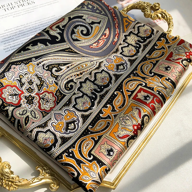 Spring Scarf Women's Luxury Design Polyester Material Soft Shawl Beach Scarf