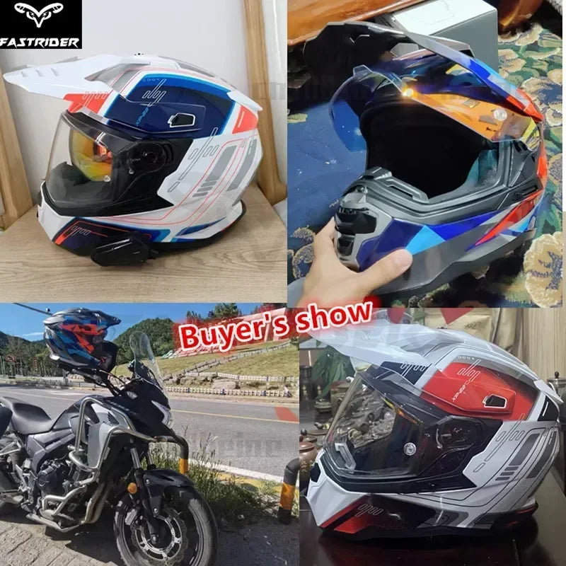 Original GSB XP22 Motorcycle Helmets Professional Racing Helmets Motocross Full Face Modular Helmets ECE Approved casco moto