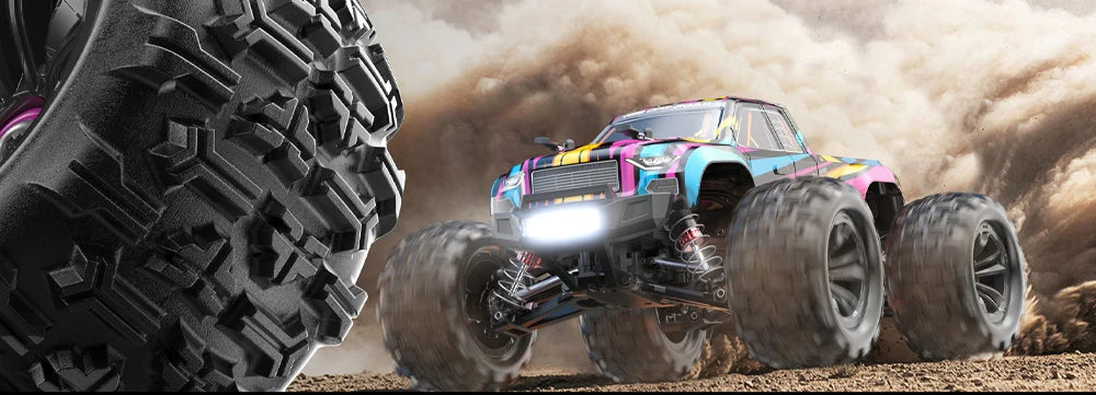 MJX Hyper Go 16207 Brushless Rc Car 70KM/H High Speed Remote Control Truck 1/16 2.4G 4WD Racing Car Off-Road  Drift Cars - trendingshoping.com