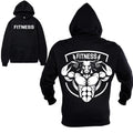 Men Thick Fleece Hoodie – Winter Sportswear for Gym Training and Daily Fitness