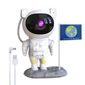 Astronaut Star Projector with Bluetooth Speaker – Nebula Night Light for Bedroom Aesthetic