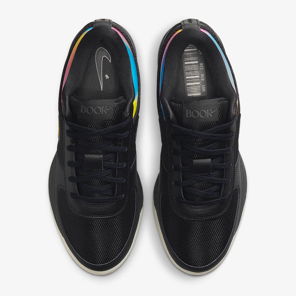 Men's Black & Ash Suede Sports Shoes - Breathable High-Traction Basketball Sneakers for Professional Play