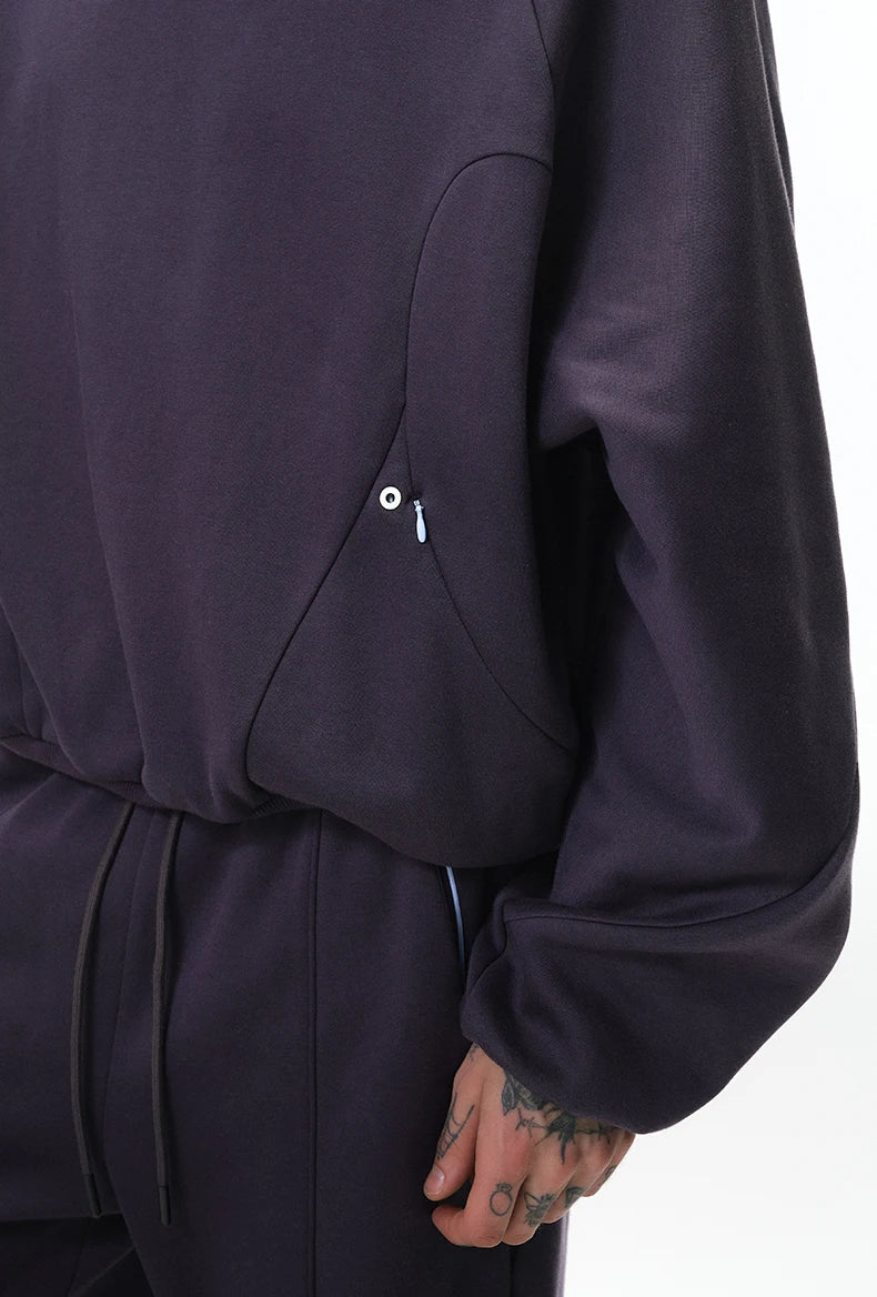 Inflation Men Tech Fleece Hoodie Tracksuit – 2025 Winter Warm Zip Up Jacket and Blade Pants Set